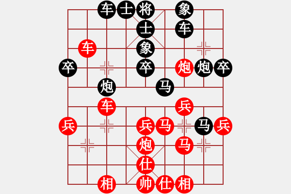 象棋棋譜圖片：王清同(6段)-負(fù)-聊城練棋攤(5段) - 步數(shù)：40 