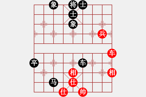 象棋棋譜圖片：旗幟遛狗(3段)-負-金鐸(9段) - 步數(shù)：80 