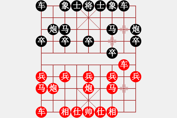 象棋棋谱图片：静心淡定 负 分红比例符合技术开 - 步数：10 