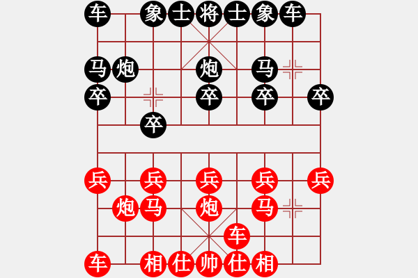 象棋棋譜圖片：寶馬A8[1710072182] -VS- 橫才俊儒[292832991] - 步數(shù)：10 