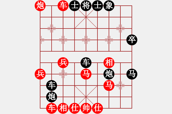 象棋棋譜圖片：初學者之一(7段)-勝-天地戰(zhàn)斧(5段) - 步數(shù)：40 