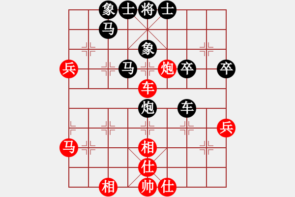 象棋棋譜圖片：楊永明     先負(fù) 朱貴森     - 步數(shù)：60 