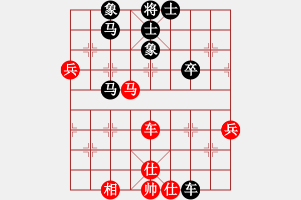 象棋棋譜圖片：楊永明     先負(fù) 朱貴森     - 步數(shù)：80 