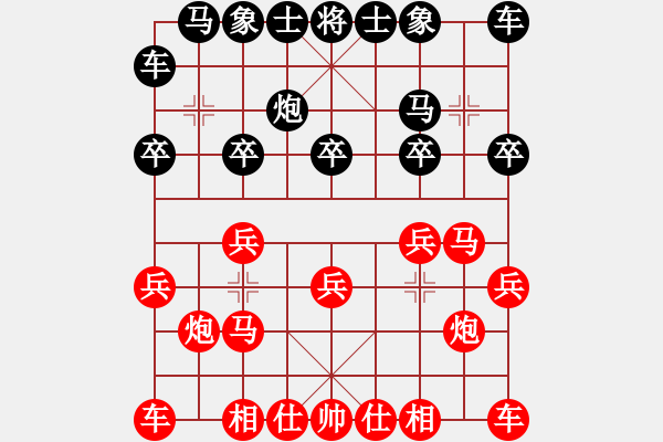 象棋棋譜圖片：2019.12.18.2閑來象棋先勝 - 步數(shù)：10 