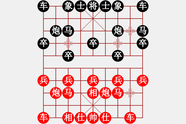 象棋棋譜圖片：2022年全國(guó)男子象棋甲級(jí)聯(lián)賽[16]:廈門(mén)象嶼陳泓盛先勝浙江民泰孫昕昊 - 步數(shù)：10 