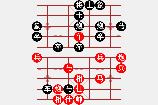 象棋棋譜圖片：泡妞商業(yè)庫(天罡)-和-六脈忠義堂(9星) - 步數(shù)：40 