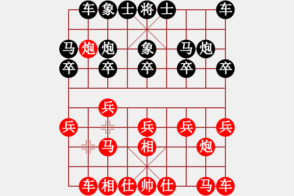 象棋棋譜圖片：谷河[724939676] -VS- 嘴角揚揚[50129759] - 步數(shù)：10 