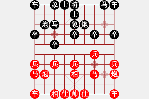 象棋棋譜圖片：重陽真仁(8段)-和-棋勝和棋亡(8段) - 步數(shù)：10 