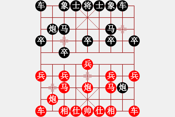 象棋棋譜圖片：廈門象嶼 苗利明 勝 深圳中國銀行 李翰林 - 步數(shù)：10 