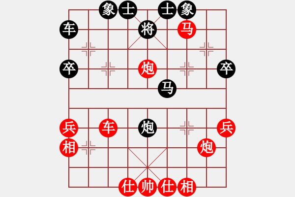 象棋棋譜圖片：恥于(1段)-勝-gzwzc(1段) - 步數(shù)：43 