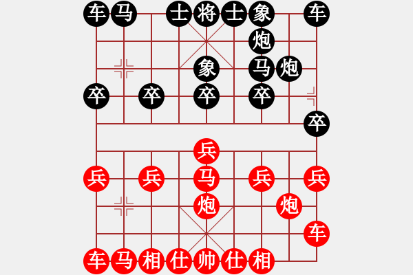 象棋棋譜圖片：列寧 [紅]負(fù) -VS- 隨緣-真愛[黑]勝 - 步數(shù)：10 