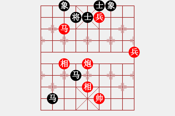 象棋棋譜圖片：碧血洗銀槍(月將)-勝-糊涂棋仙(5段) - 步數(shù)：130 