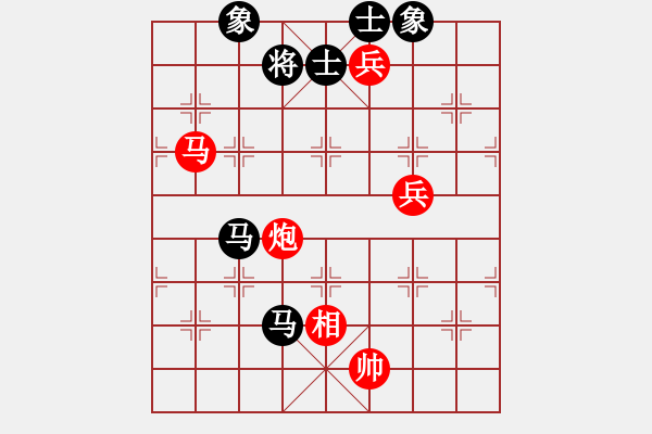 象棋棋譜圖片：碧血洗銀槍(月將)-勝-糊涂棋仙(5段) - 步數(shù)：140 