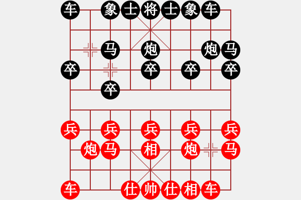 象棋棋譜圖片：棋官(2段)-負(fù)-思陵隱士(5段) - 步數(shù)：10 