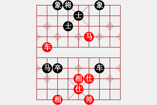 象棋棋譜圖片：五七炮對(duì)黑單提馬左橫車(chē)左邊象拐腳馬（旋風(fēng)V7.0拆棋）和棋 - 步數(shù)：140 