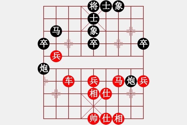 象棋棋譜圖片：第五輪 河北侯文博先勝重慶楊劍 - 步數(shù)：50 