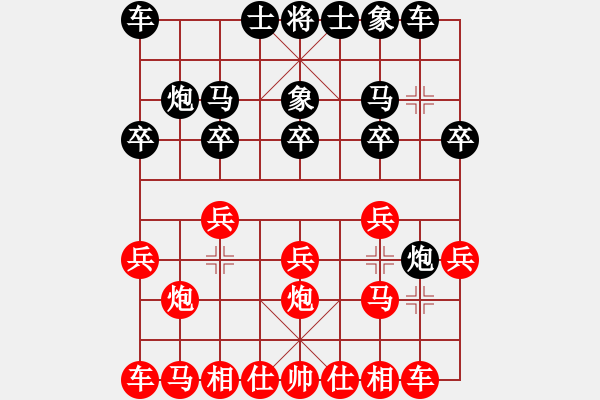 象棋棋谱图片：1香港 - 步数：10 