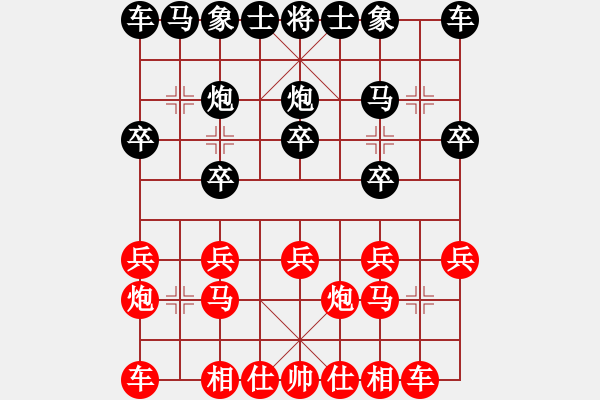 象棋棋譜圖片：第二關(guān) 寶雞高飛先負(fù)副將柳天 - 步數(shù)：10 