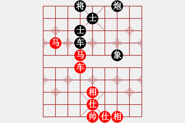 象棋棋譜圖片：267 - 車雙馬仕相全例勝車包單缺象 - 步數(shù)：10 