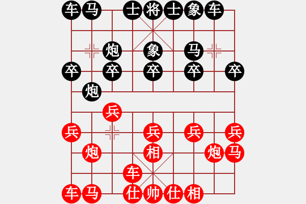 象棋棋譜圖片：我對奇兵104的一局 - 步數：10 