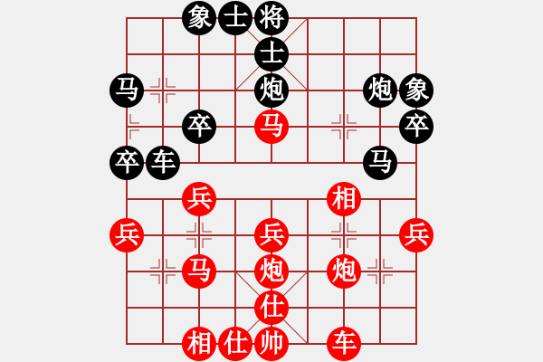 象棋棋譜圖片：20160401 1236 ◆棋◆書劍棋緣[632456652] - 清心[243495643].p - 步數(shù)：40 