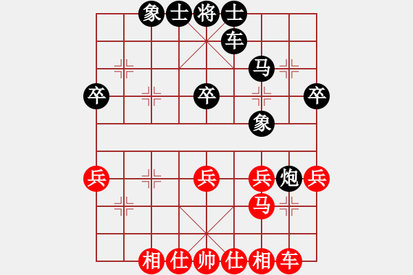 象棋棋譜圖片：吃馬二進(jìn)三對卒7進(jìn)1之炮2進(jìn)4之炮2平5之馬8進(jìn)2 - 步數(shù)：30 