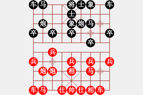 象棋棋譜圖片：開局破綻(9星)-和-海下天(9星) - 步數(shù)：10 