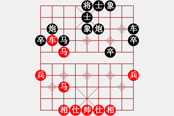 象棋棋譜圖片：2020.12.3 舒蘭和曉川.pgn - 步數(shù)：40 