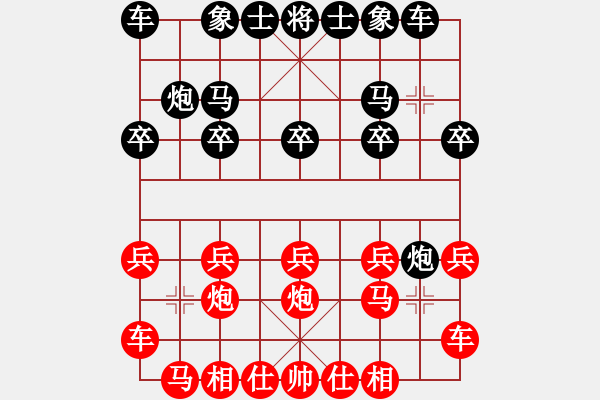 象棋棋譜圖片：2016.6.24.4后勝0距離.pgn - 步數(shù)：10 