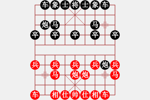 象棋棋譜圖片：H[1130101800] -VS- 【中】正義使者[609092485] - 步數(shù)：10 