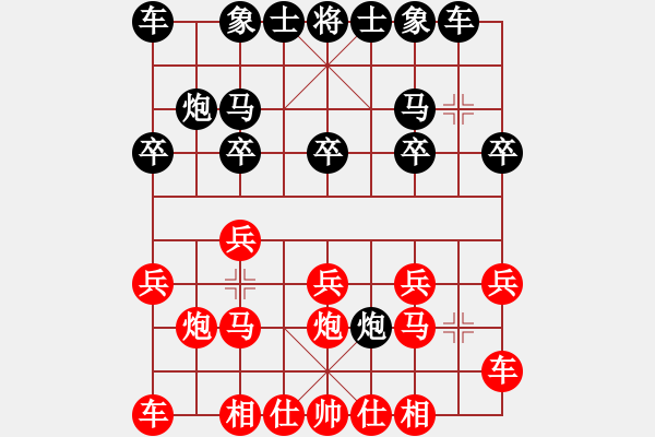 象棋棋譜圖片：少兒群05周詣力 勝 少兒群03余佳霖 - 步數(shù)：10 