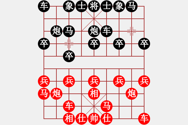 象棋棋譜圖片：紫羅蘭(6段)-和-大漠孤煙(7段) - 步數(shù)：10 