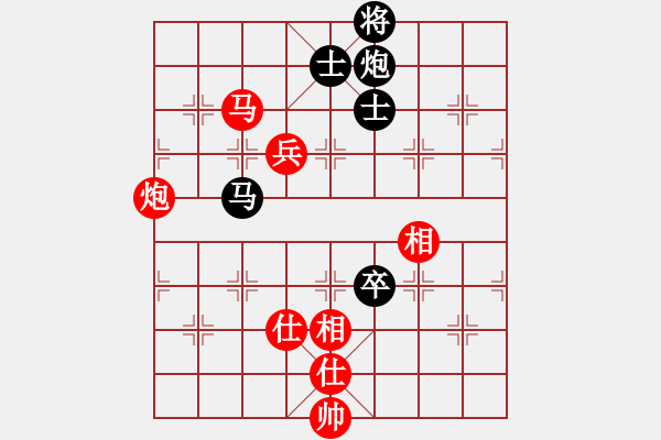 象棋棋谱图片：孙浩宇 先和 万春林 - 步数：170 
