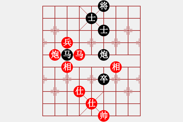 象棋棋谱图片：孙浩宇 先和 万春林 - 步数：180 