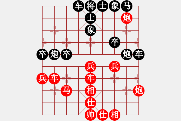 象棋棋譜圖片：軟件試招(4段)-勝-雙魚座阿狄(6段) - 步數(shù)：40 