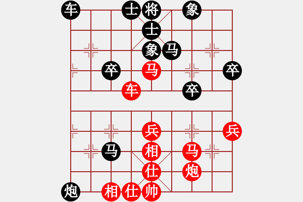 象棋棋譜圖片：中炮對(duì)巡河炮（業(yè)三升業(yè)四評(píng)測對(duì)局）我先勝 - 步數(shù)：40 