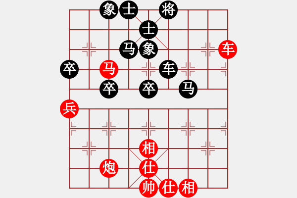 象棋棋譜圖片：熱血盟●溫柔一刀[紅] -VS- 帥哥兵兵820319[黑] - 步數(shù)：60 