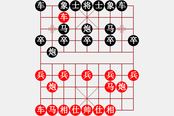 象棋棋譜圖片：棋癡先負一念思量 - 步數(shù)：10 