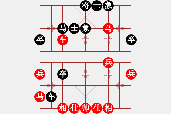 象棋棋譜圖片：獨(dú)行者（業(yè)7-1） 先勝 君臨天下（業(yè)6-3）201706150035.pgn - 步數(shù)：40 