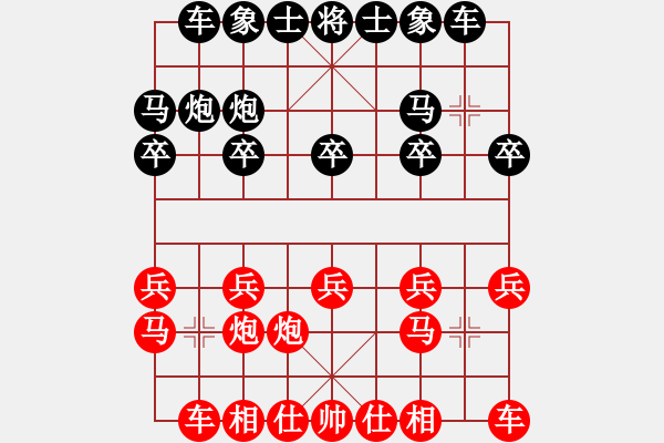 象棋棋譜圖片：湖北群李何明VS倚天高手(2016 8 6) - 步數(shù)：10 