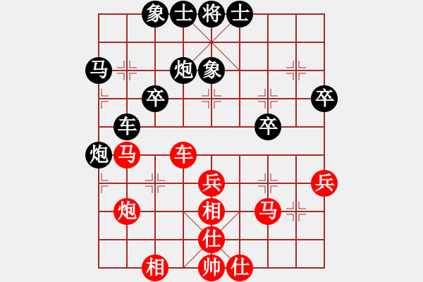 象棋棋譜圖片：雨藝書生(7弦)-勝-woshilaohu(9星) - 步數(shù)：40 