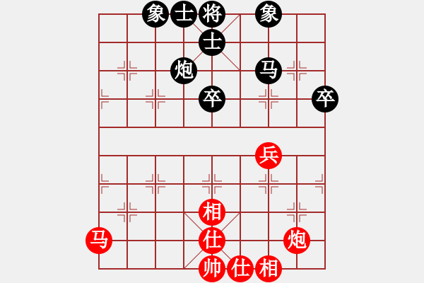 象棋棋譜圖片：bbboy002(6級(jí))-和-舊鎮(zhèn)棋迷(1段) - 步數(shù)：70 