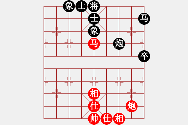 象棋棋譜圖片：bbboy002(6級(jí))-和-舊鎮(zhèn)棋迷(1段) - 步數(shù)：80 