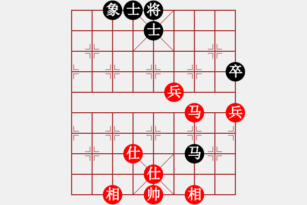 象棋棋譜圖片：琴瑟琵琶王(6段)-勝-絕版之愛(ài)(8段) - 步數(shù)：100 