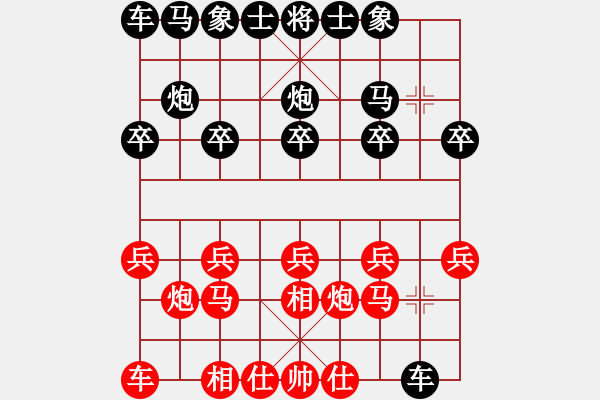 象棋棋譜圖片：一心一意對(duì)飛鷹 2018－11－21 - 步數(shù)：10 