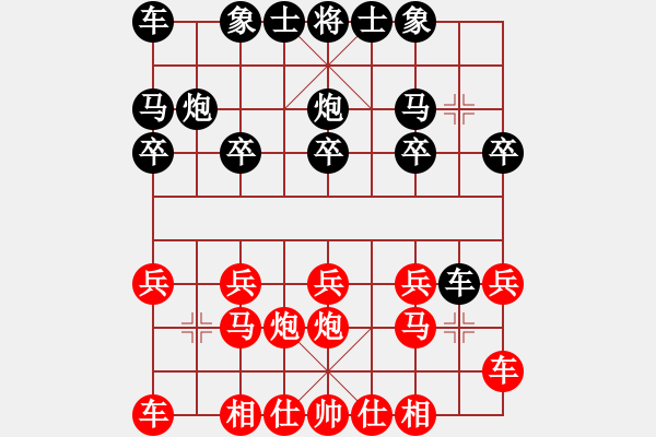 象棋棋譜圖片：zwxzwx(6星)-負(fù)-somic(7星) - 步數(shù)：10 