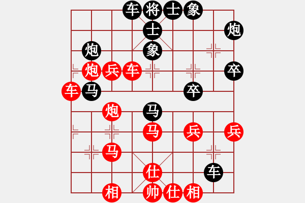 象棋棋譜圖片：吉林劉龍(6段)-勝-陽泉王富平(4段) - 步數(shù)：40 