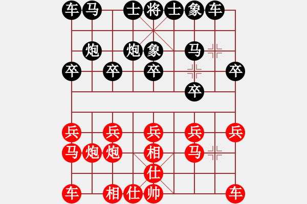 象棋棋譜圖片：金庸一品堂棋社 金庸武俠令狐沖 先勝 長志群馬振疆 - 步數(shù)：10 