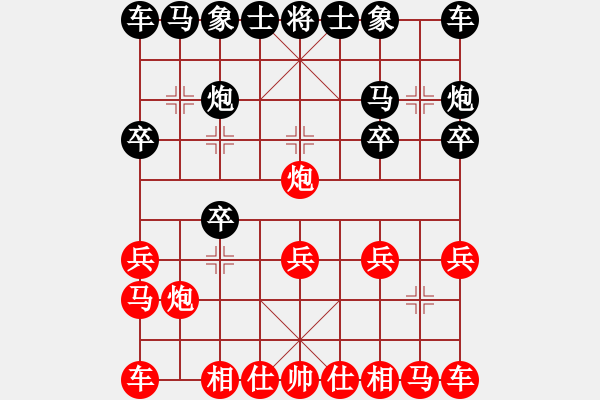 象棋棋譜圖片：曉楓[397669797] -VS- 將來我很帥[2646320306] - 步數(shù)：10 