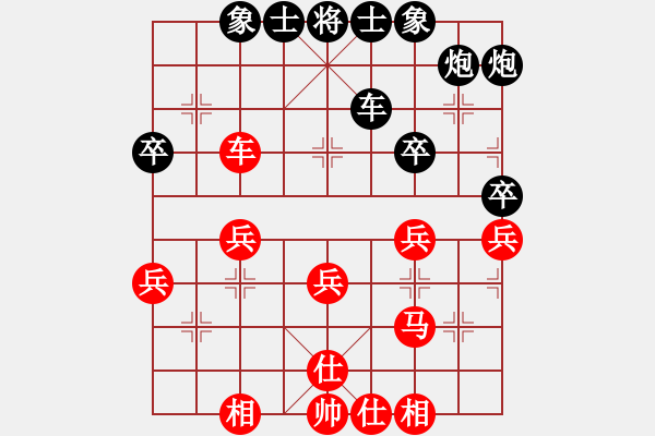 象棋棋譜圖片：2006年弈天外圍賽第一輪：逍遙二號(hào)(5r)-負(fù)-快樂的勇士(9段) - 步數(shù)：40 